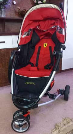 UK Imported Original Ferrari Stroller/ Pram slightly used