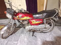 honda 125 red color 2021 model 10/6 03094815470