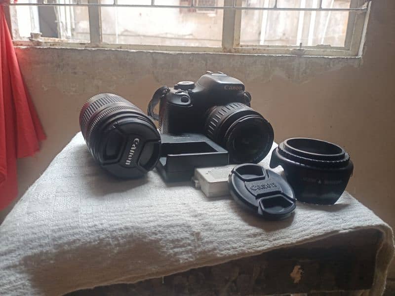 Canon 600D DSLR Camera Kit with 2 Lenses URGENT SALE 6