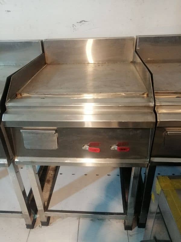 Gasro pizza oven conveyor deep fryer hote plate pizza deck oven all fa 4