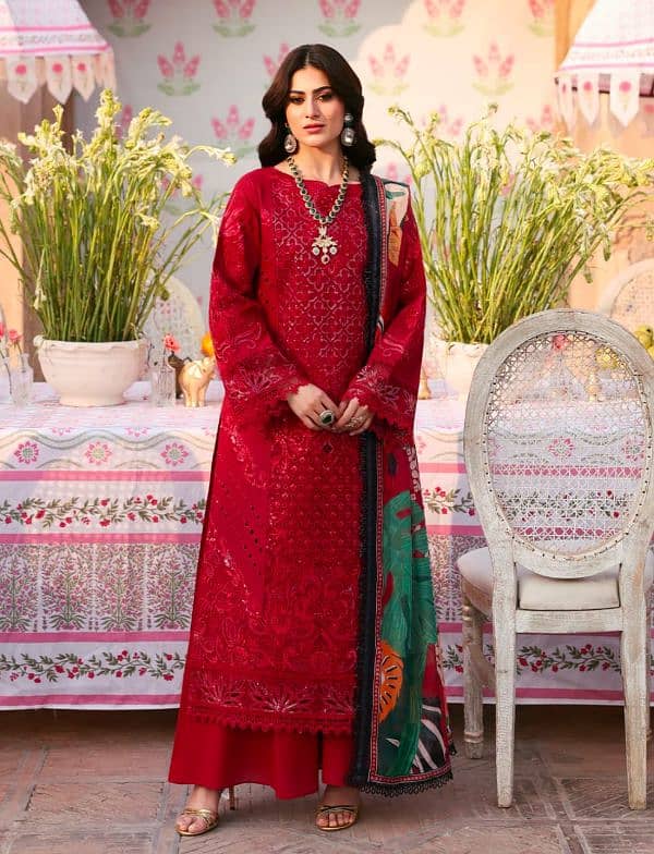 MAHNUR  HUSN E JAHAN  LUXURY LAWN 9