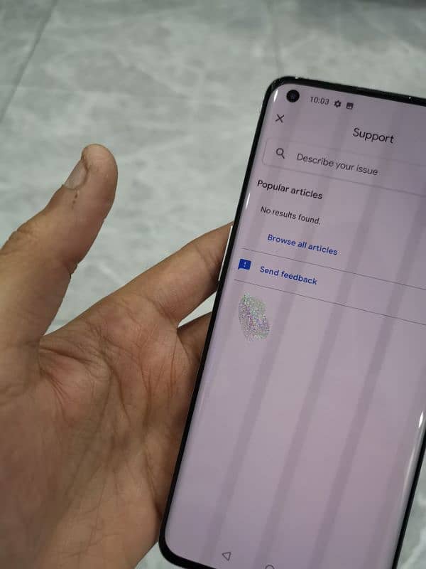 Oneplus 9 pro in good condition 8gb 256gb dual sim Glass break and dot 0