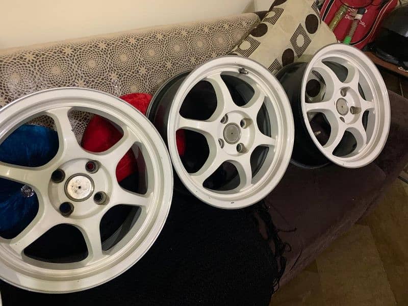 SSR 15 INCH 4X100 PCD 0