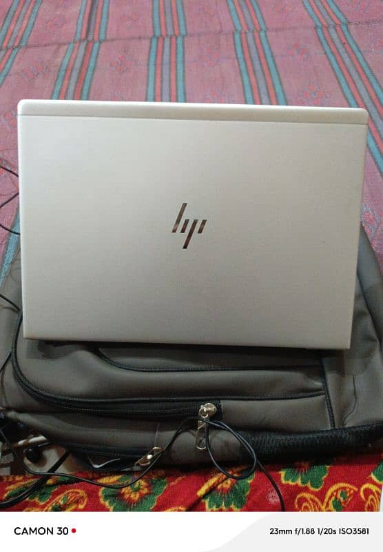 HP Elitebook Laptop core I5 8 generation 8gb ram 256 SSD 1