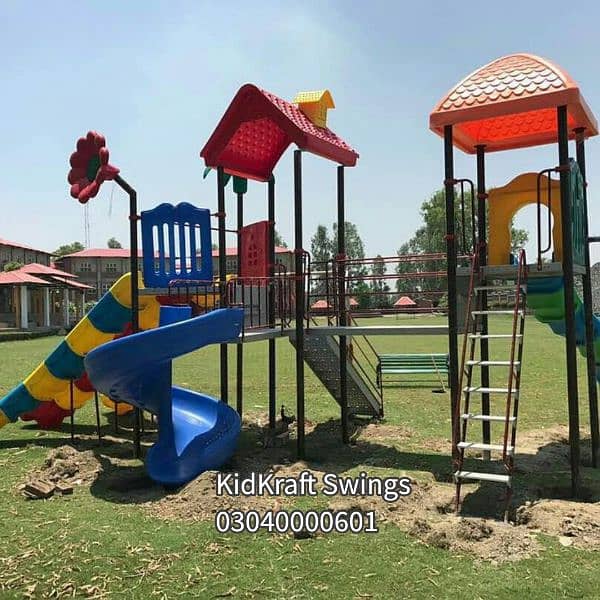 kids slides | Playground Equipment | kid swing | jhoola | kids Rides 8
