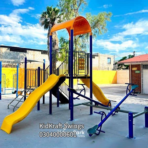 kids slides | Playground Equipment | kid swing | jhoola | kids Rides 9