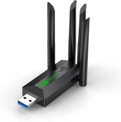 WiFi USB Adapter Dual Band 2.4G+5Ghz Wi-Fi Dongle 4 Antenna