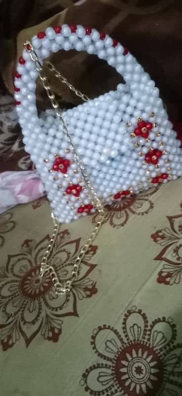 Beautifull Pearl Beads Bags 3