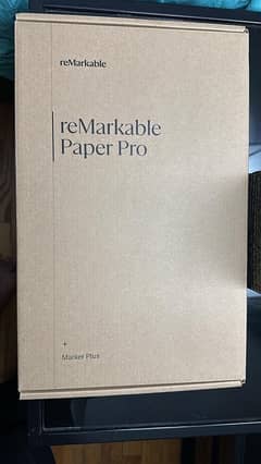 remarkable paper pro