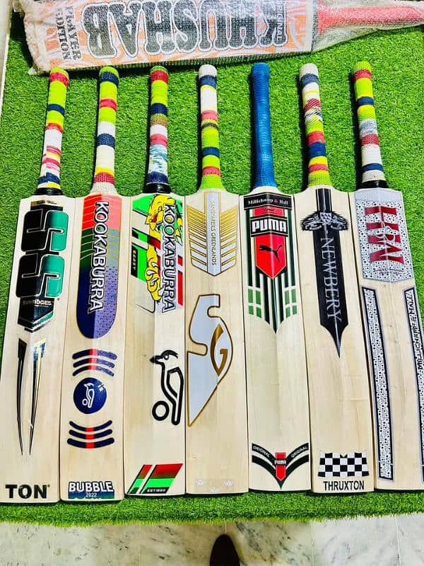 Premium Quality Kashmir Willow Hardball bat 1