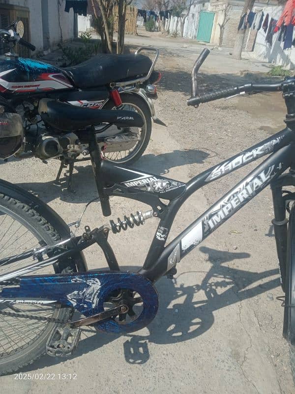 Imperial imported cycle for sale in new condition is 9