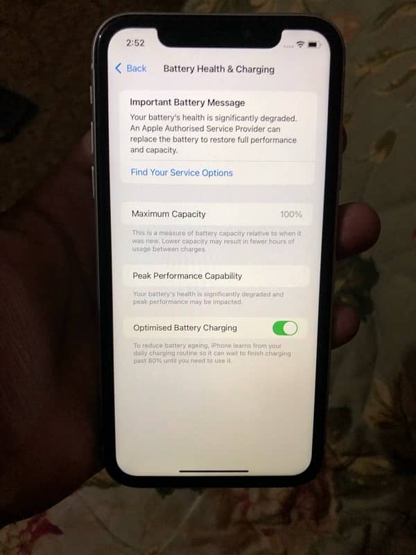 iPhone XR 64gb Jv 10by10 100% Health all original phone 4 mon sim time 9