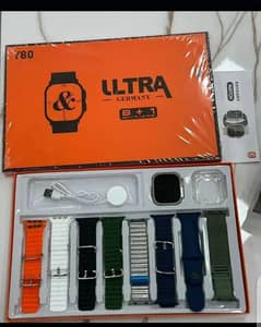 y80 ultra 8in1 strap smart watch German brand. only box open not use