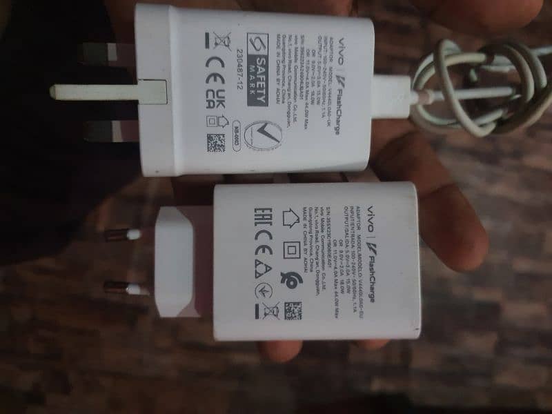 vivo 44w flash charger with cable 100% genuine 1