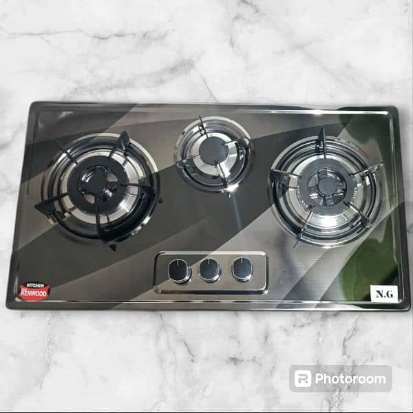 Kenwood Steel Gas Hob & Stove 2
