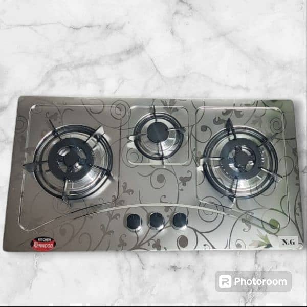 Kenwood Steel Gas Hob & Stove 3