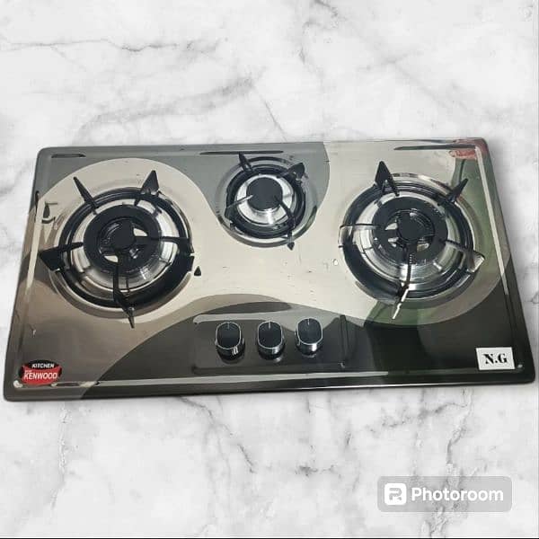 Kenwood Steel Gas Hob & Stove 4