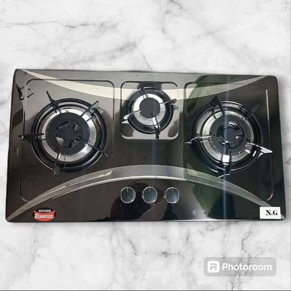 Kenwood Steel Gas Hob & Stove 6