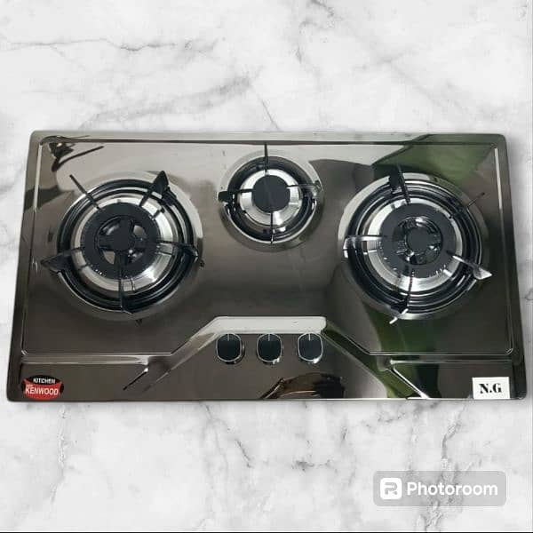 Kenwood Steel Gas Hob & Stove 7