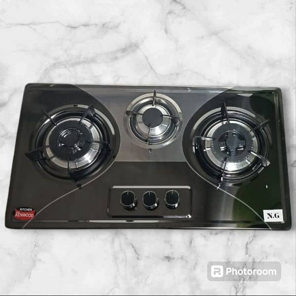 Kenwood Steel Gas Hob & Stove 10