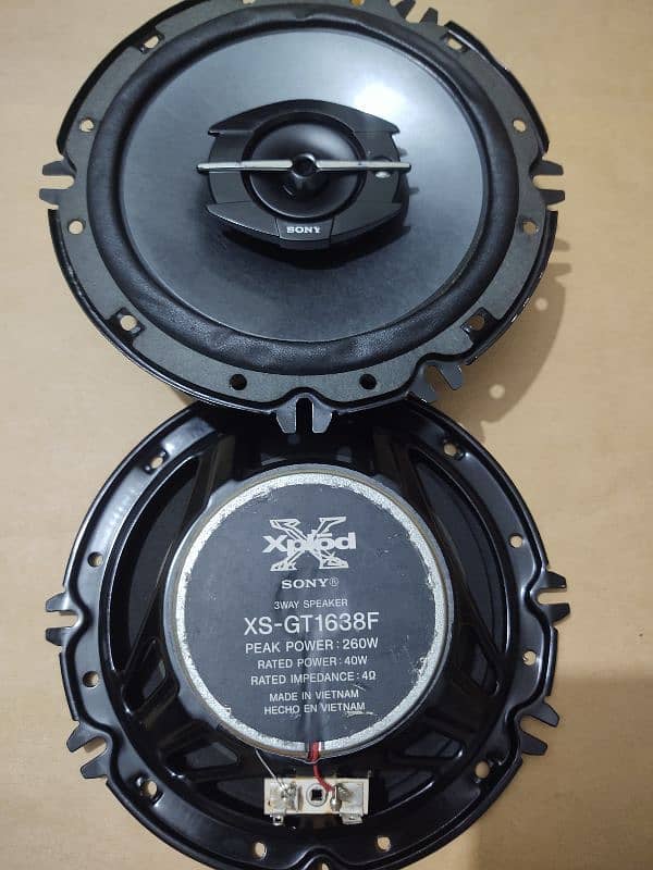 Original Imported Branded Vietnam Sony Xplod door Component speakers 0