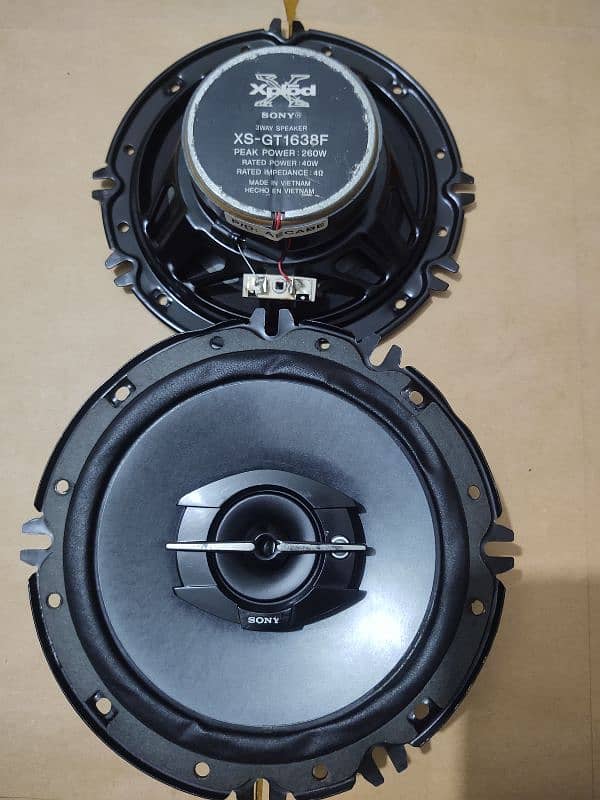 Original Imported Branded Vietnam Sony Xplod door Component speakers 4