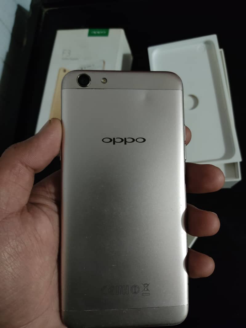 Oppo F3 - 4GB/64GB, PTA Approved, Dual Camera, Excellent Condition, 7