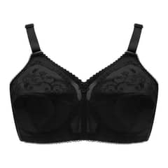 Luxury Embroidered Bra_black 35% OFF