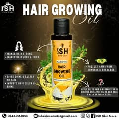 ISHSKINCARE hair growing oil