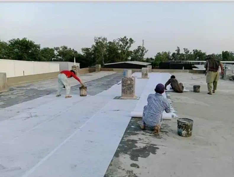 Water Tank Cleaning services | Roof Water Proofing | Bathroom Leakage 3