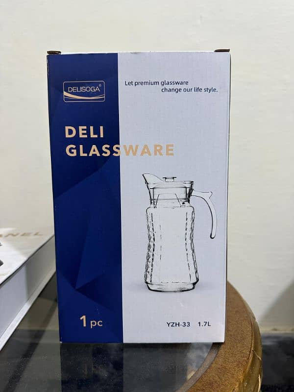 Glass Jug l Water Jug l Juice Jug 4