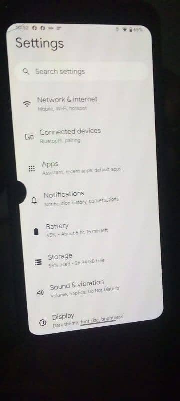 google pixel 4xl non pta  crack ur dot 5