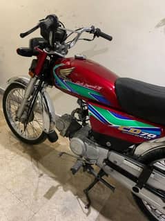 Honda CD 70 motorcycle 2017 model urgent sale Pakistan=03253816587=