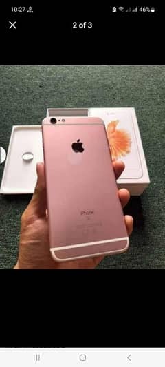 iPhone 6s PIus 64/GB PTA approved 10 condition complete box set ok