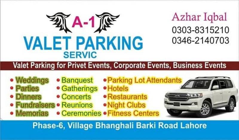 A1valet parking Commercial plaza Restaurant hotel 0