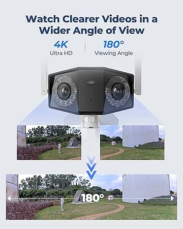 Reolink Duo WiFi 2K WiFi Dual-Lens Camera with Ultra Wide View  150° 3