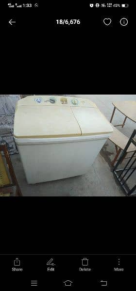 Dawlance Dual function Washing machine in working condition 1