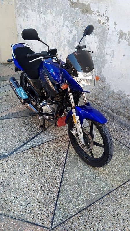 YBR 125 BLUE 0 METER 3