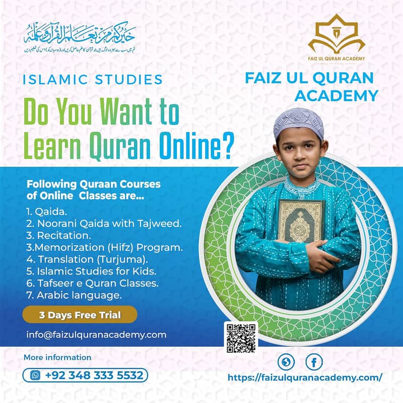 I am online Quran and Islamic studies and Arabic language teacher 0