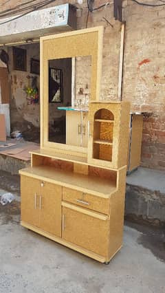 brand new dressing table with wooden chipboard  | delivery available |