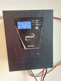 Homage 1000w Solar inverter good condition with company grantee