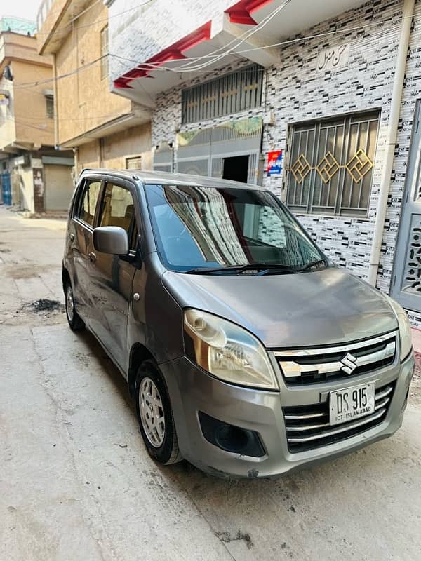 Suzuki Wagon R 2015 islamabad Number 0