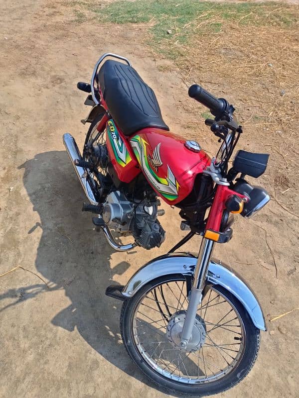 Honda CD70 2022/23 Original condition saaf 3