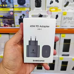  original Samsung 45 w fast adapter|Samsung charging adapter