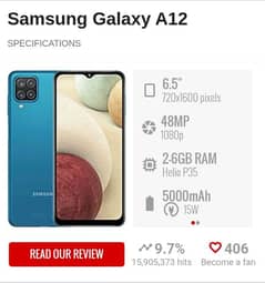 * Sansumg Galaxy A12*