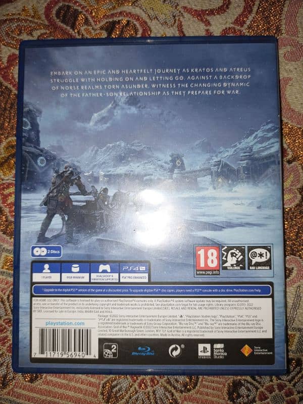 God of war Ragnarok PS4 For Sale 1