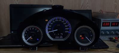 City 2018 Blue Speedometer