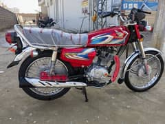 Honda 125 bike for sale model 2022 bike all ok