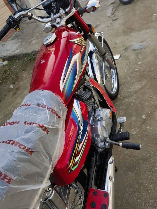 Honda 125 bike for sale model 2022 bike all ok 1