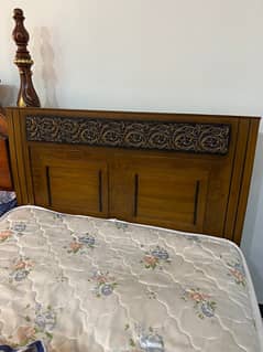 Single Bed With Spring Mattress